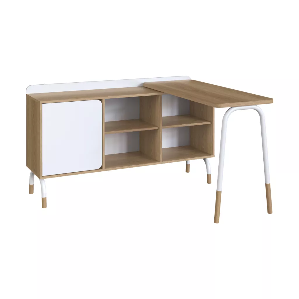 Conjunto Flexus Mesa Giratória e Balcão